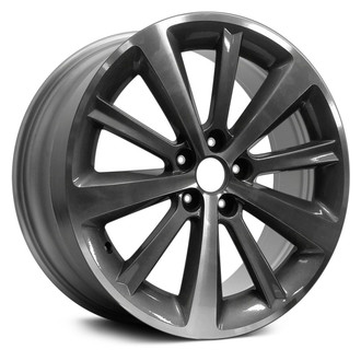 Replace® - 10-Spoke Charcoal Gray 19x8 Alloy Factory Wheel - Remanufactured