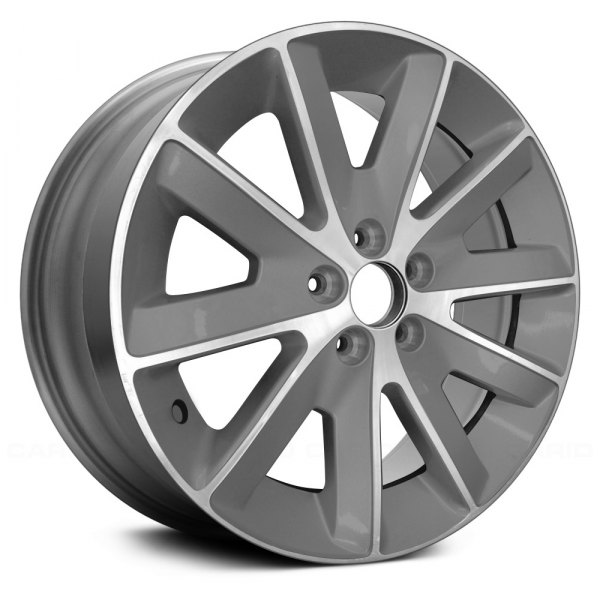 Replace® - 18 x 7.5 5 V-Spoke Silver with Machined Accents Alloy Factory Wheel (Remanufactured)