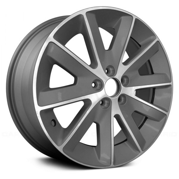 Replace® - 18 x 7.5 5 V-Spoke Charcoal with Machined Accents Alloy Factory Wheel (Remanufactured)