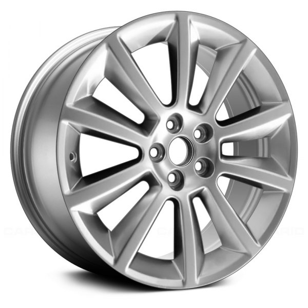 Replace® - 20 x 8 5 V-Spoke Silver Alloy Factory Wheel (Remanufactured)