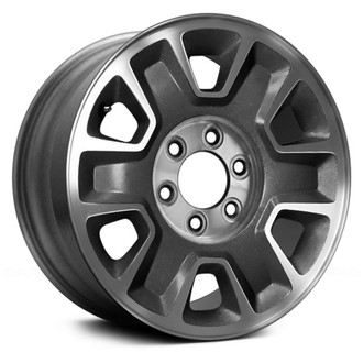 Replace® - 6 I-Spoke Medium Gray 17x7.5 Alloy Factory Wheel - Remanufactured