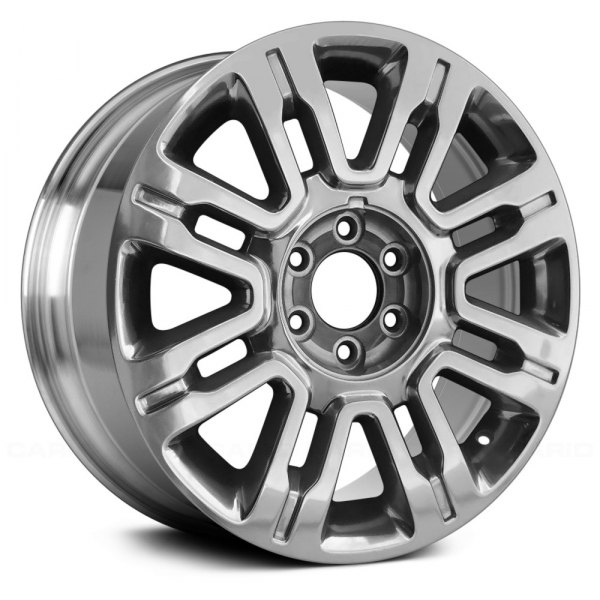 Replace® - 20 x 8.5 8 V-Spoke Polished Alloy Factory Wheel (Factory Take Off)
