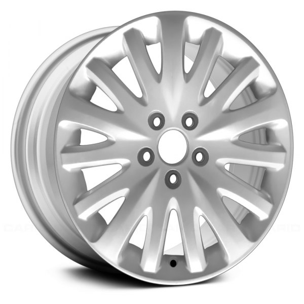 Replace® - 17 x 7.5 5 W-Spoke Silver Alloy Factory Wheel (Remanufactured)