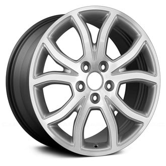 Replace® - 5 V-Spoke Charcoal Gray 18x7.5 Alloy Factory Wheel - Remanufactured
