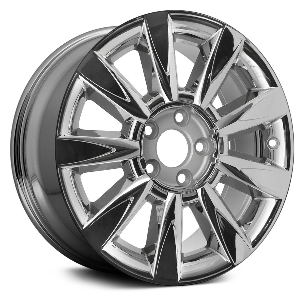 ももりん　933　911　43　44　74　86 Replace® ALYFI011U86N - 9-Spoke Cladded Chrome 17x7.5 Alloy