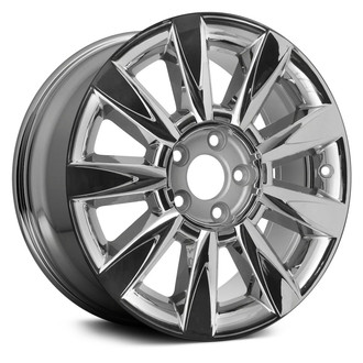 Replace® - 9-Spoke Cladded Chrome 17x7.5 Alloy Factory Wheel - Replica