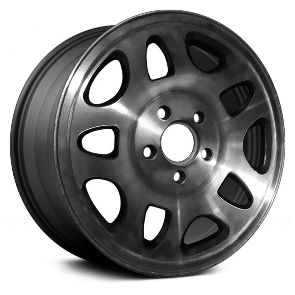 Replace® - 15 x 7 10-Slot Charcoal Gray Alloy Factory Wheel (Remanufactured)