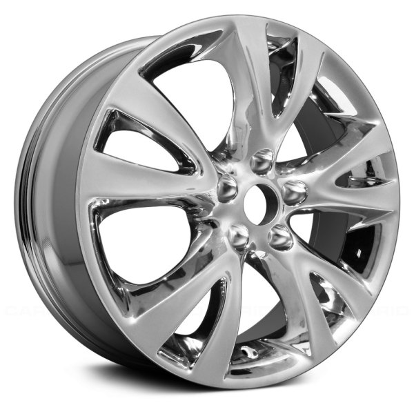 Replace® - 18 x 7.5 5 V-Spoke PVD Chrome Alloy Factory Wheel (Remanufactured)