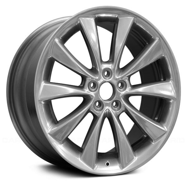 Replace® - 20 x 8 5 V-Spoke Polished Alloy Factory Wheel (Remanufactured)