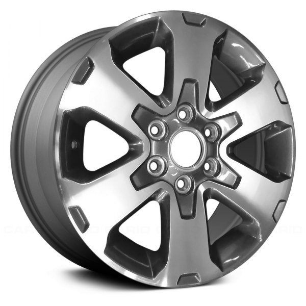 Replace® - 18 x 7.5 6 I-Spoke Gray with Machined Face Alloy Factory Wheel (Remanufactured)