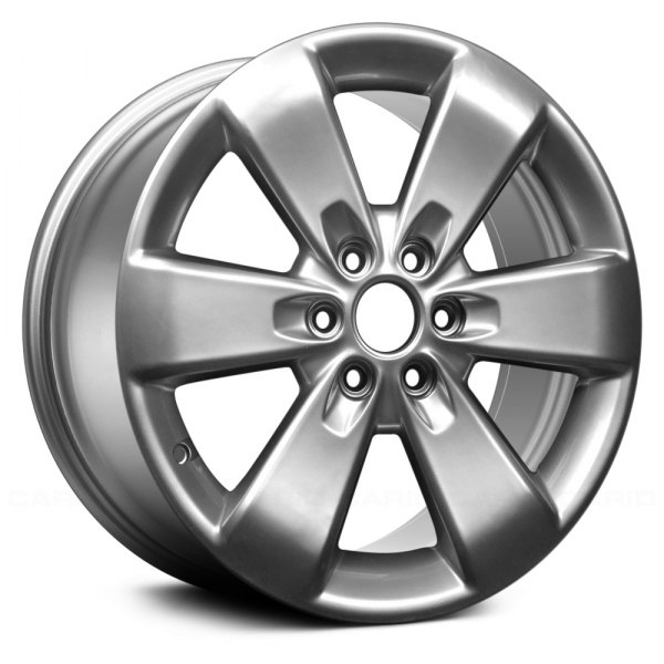 Replace® - 20 x 8.5 6 I-Spoke Medium Smoked Hyper Silver Alloy Factory Wheel (Remanufactured)