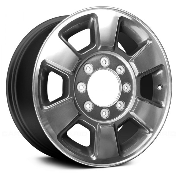 Replace® - 18 x 8 6-Spoke Charcoal with Machined Accents Alloy Factory Wheel (Remanufactured)