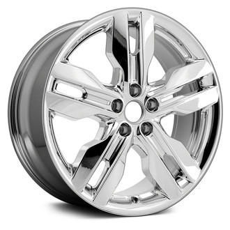 Replace® - Double 5-Spoke Chrome 20x8 Alloy Factory Wheel - Replica