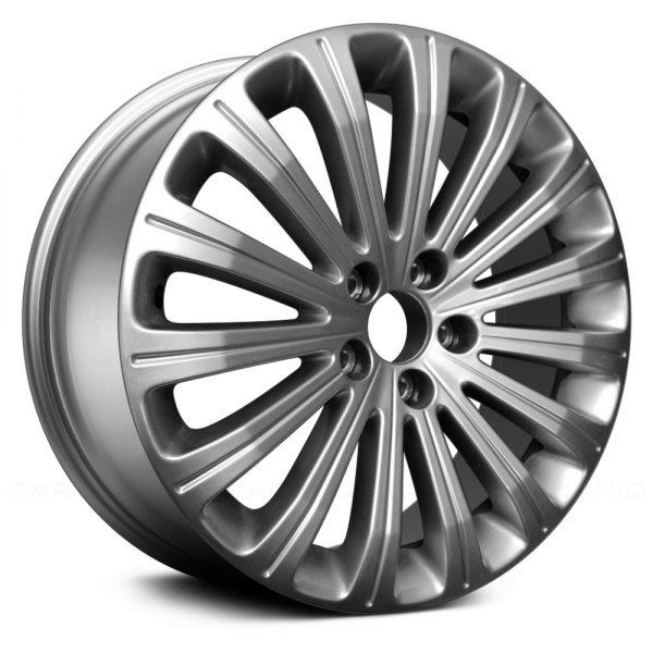 Replace® - 18 x 8 15 I-Spoke Smoked Silver Alloy Factory Wheel (Remanufactured)
