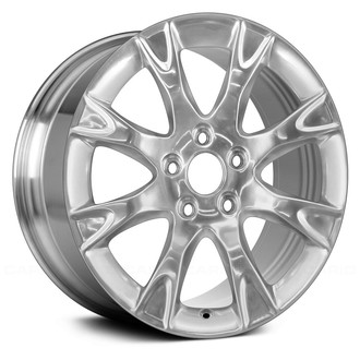 Replace® - 8 I-Spoke Polished 17x7.5 Alloy Factory Wheel - Remanufactured