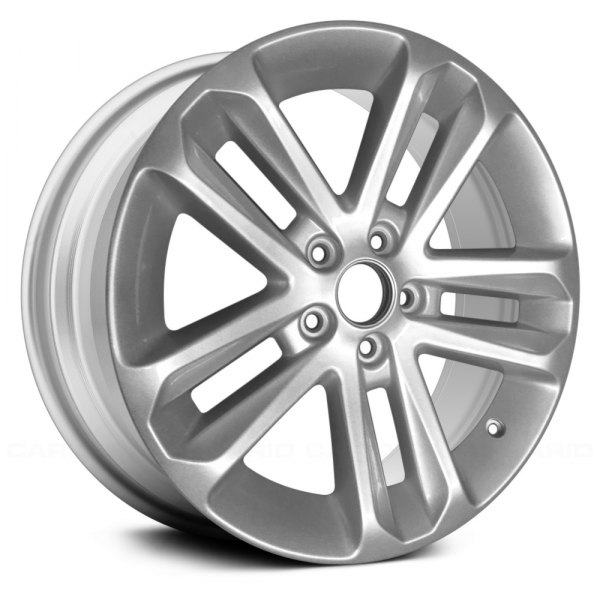 Replace® - 18 x 8 Double 5-Spoke Silver Alloy Factory Wheel (Factory Take Off)