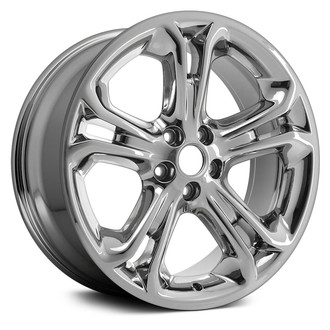 Replace® - Double 5-Spoke PVD Chrome 20x8.5 Alloy Factory Wheel - Remanufactured