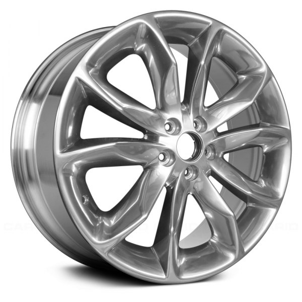 Replace® - 20 x 8.5 5 V-Spoke Polished Alloy Factory Wheel (Remanufactured)