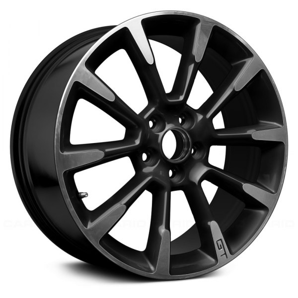 Replace® - 19 x 8.5 10 I-Spoke Black with Machined Accents Alloy Factory Wheel (Remanufactured)