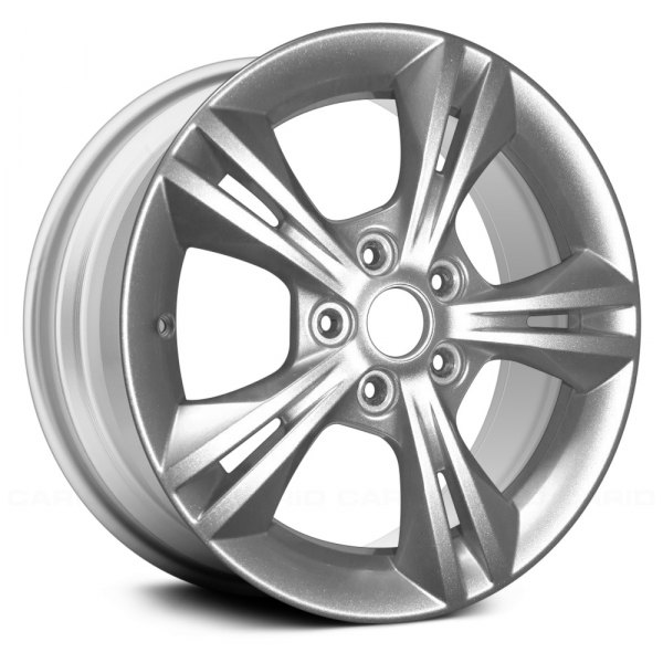 Replace® - 16 x 7 Double 5-Spoke Silver Alloy Factory Wheel (Remanufactured)