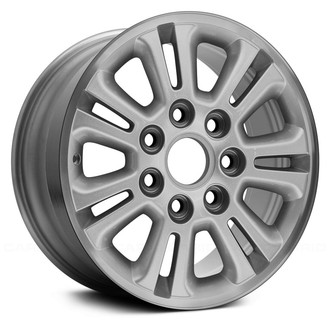 Replace® - 7 V-Spoke Silver 17x7.5 Alloy Factory Wheel - Remanufactured