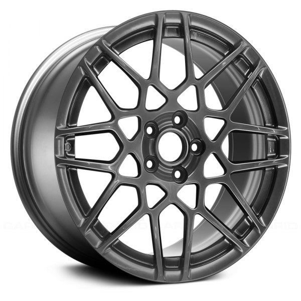 Replace® - 19 x 9.5 16 Spider-Spoke Dark Smoked Silver Alloy Factory Wheel (Remanufactured)