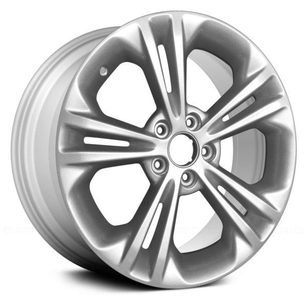 Replace® - 18 x 8 Double 5-Spoke Silver Alloy Factory Wheel (Remanufactured)