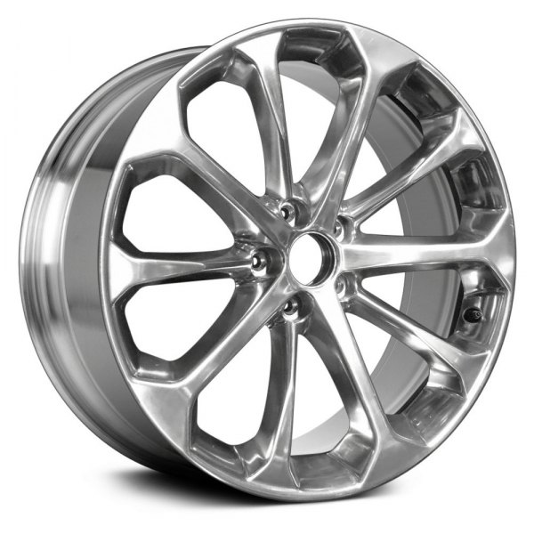 Replace® - 20 x 8 10 Alternating-Spoke Polished Alloy Factory Wheel (Remanufactured)