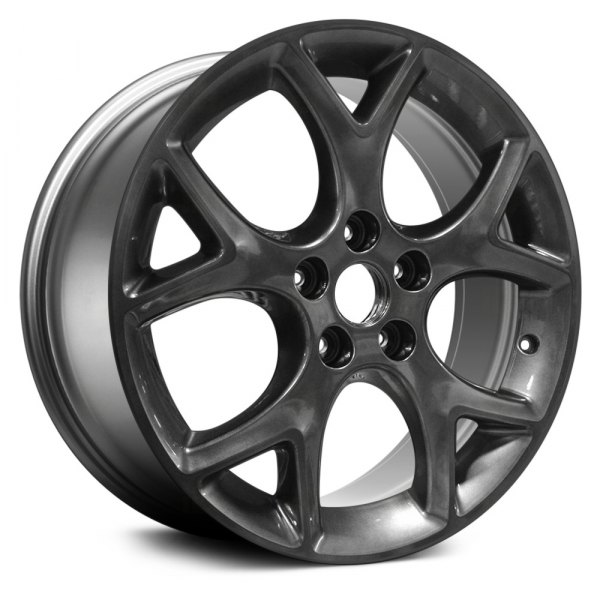 Replace® - 17 x 7 5 Y-Spoke Dark Smoked Silver Alloy Factory Wheel (Remanufactured)