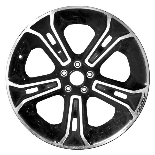 Replace® - 20 x 9 5 Split-Spoke Machined and Black Alloy Factory Wheel (Factory Take Off)