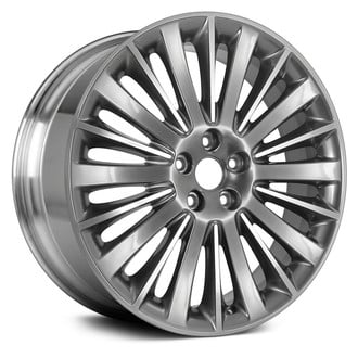 Replace® - 20-Spoke Silver 19x8 Alloy Factory Wheel - Remanufactured
