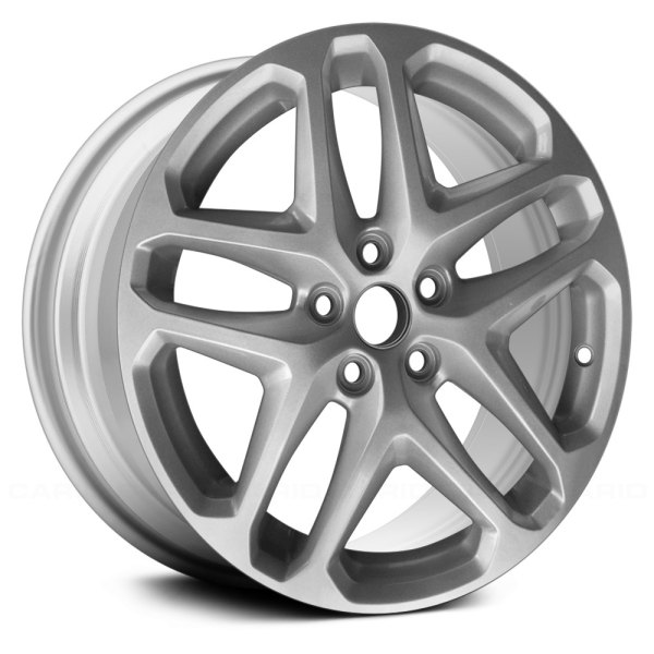 Replace® - 17 x 7.5 Double 5-Spoke Silver Alloy Factory Wheel (Factory Take Off)