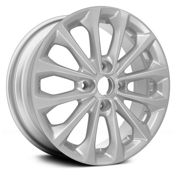 Replace® - 16 x 6.5 12 I-Spoke Silver Alloy Factory Wheel (Remanufactured)