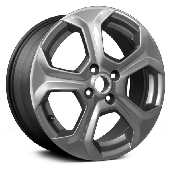 Replace® - 17 x 7 5-Spoke Medium Charcoal Alloy Factory Wheel (Remanufactured)
