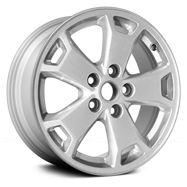 Replace® - 16 x 6.5 Double 5-Spoke Silver Alloy Factory Wheel (Remanufactured)