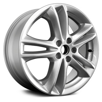 Replace® - Double 5-Spoke Silver 17x7.5 Alloy Factory Wheel - Remanufactured