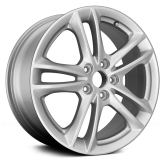 Replace® - Double 5-Spoke Silver 17x7.5 Alloy Factory Wheel - Remanufactured