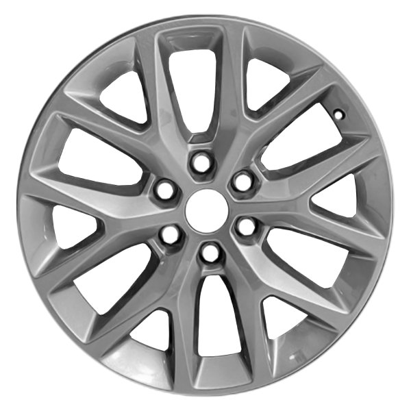 Replace® - 20 x 8.5 6 Y-Spoke Medium Charcoal Metallic Alloy Factory Wheel (Remanufactured)