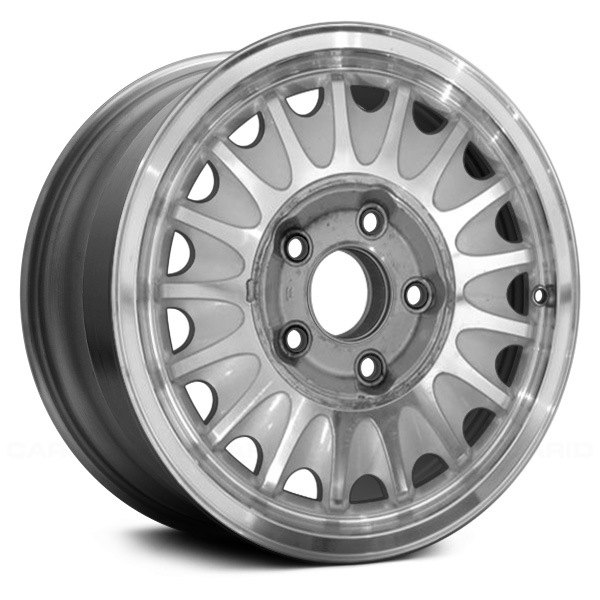 Replace® - 15 x 7 17-Slot Silver with Machined Face Alloy Factory Wheel (Remanufactured)