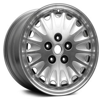 Replace® - 17-Slot Silver with Machined Accents 16x6.5 Alloy Factory Wheel - Remanufactured