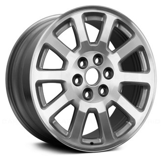 Replace® - 10 I-Spoke Silver with Machined Accents 17x6.5 Alloy Factory Wheel - Remanufactured