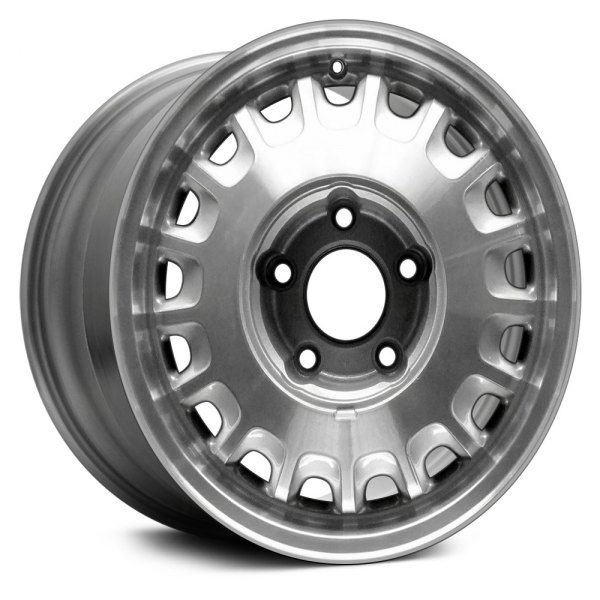 Replace® - 15 x 7 17-Slot Silver Alloy Factory Wheel (Remanufactured)