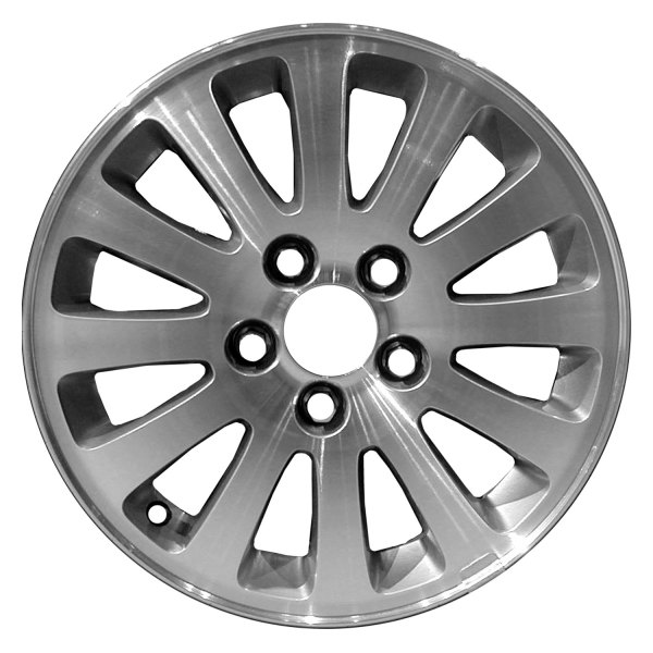 Replace® - 16 x 7 12-Spoke Machined with Silver Alloy Factory Wheel (Factory Take Off)