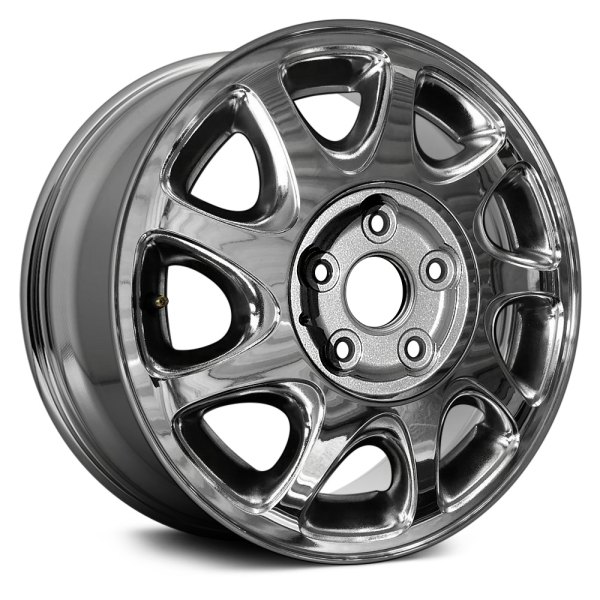 Replace® - 16 x 6.5 9-Slot Chrome Alloy Factory Wheel (Remanufactured)