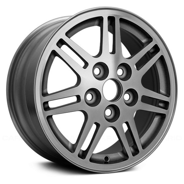 Replace® - 15 x 6 7 V-Spoke Silver Alloy Factory Wheel (Remanufactured)
