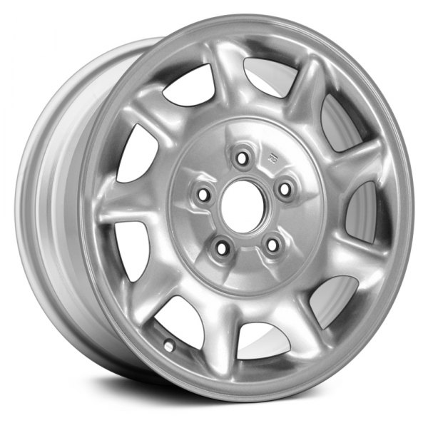 Replace® - 16 x 6.5 9 Turbine-Spoke Silver Alloy Factory Wheel (Remanufactured)