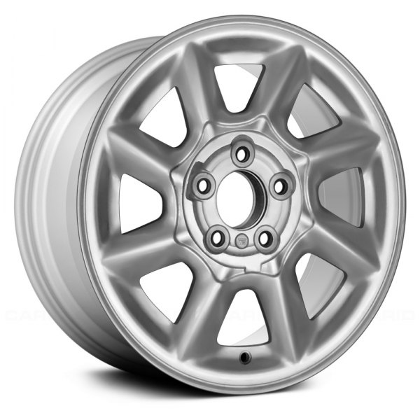 Replace® - 16 x 6.5 8 Spiral-Spoke Silver Alloy Factory Wheel (Remanufactured)