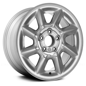 Replace® - 8 Spiral-Spoke Silver 16x6.5 Alloy Factory Wheel - Remanufactured