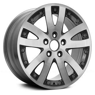 Replace® - 5 V-Spoke Silver 17x6.5 Alloy Factory Wheel - Remanufactured