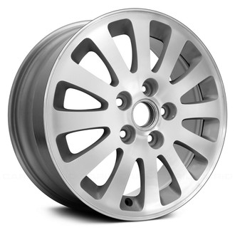 Replace® - 12 I-Spoke Silver with Machined Accents 16x7 Alloy Factory Wheel - Remanufactured